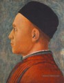 Portrait d’un homme Renaissance peintre Andrea Mantegna